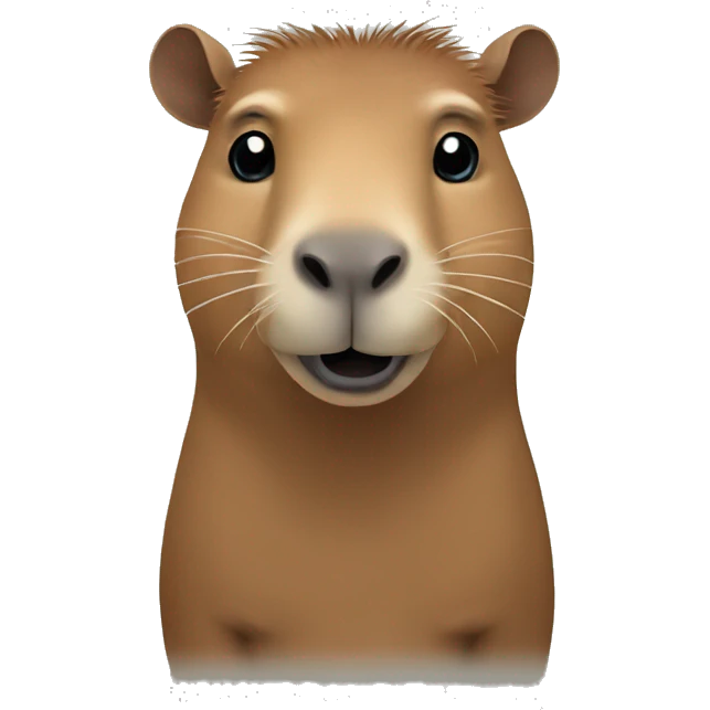 One capybara emoji
