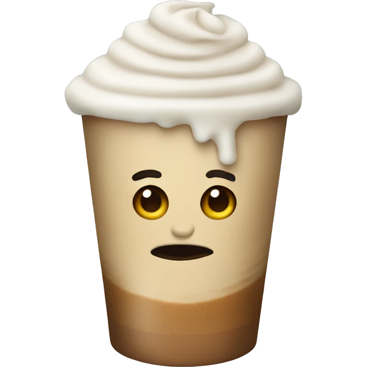 ice latte emoji
