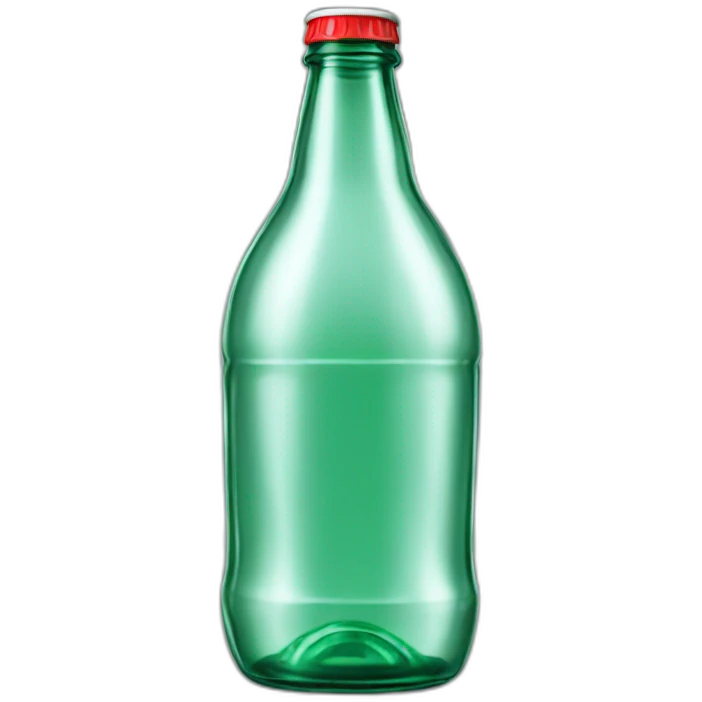 classic clear glass coke bottle emoji