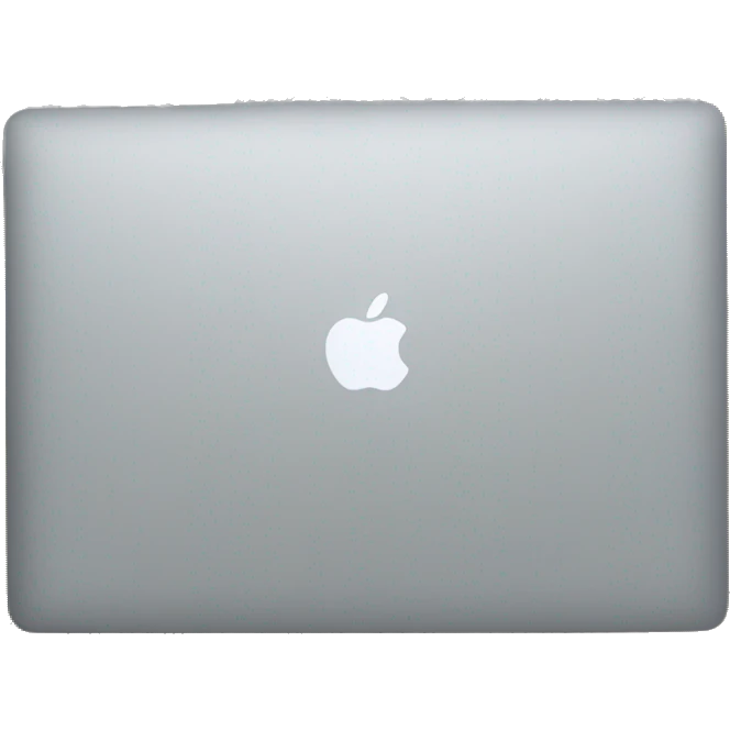 Macbook laptop emoji