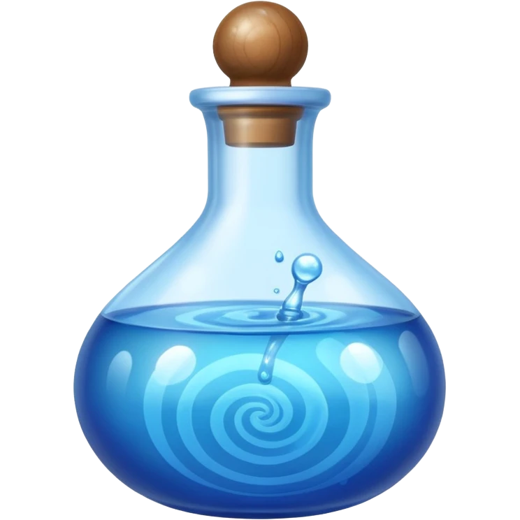 magic potion blue, ball dial emoji