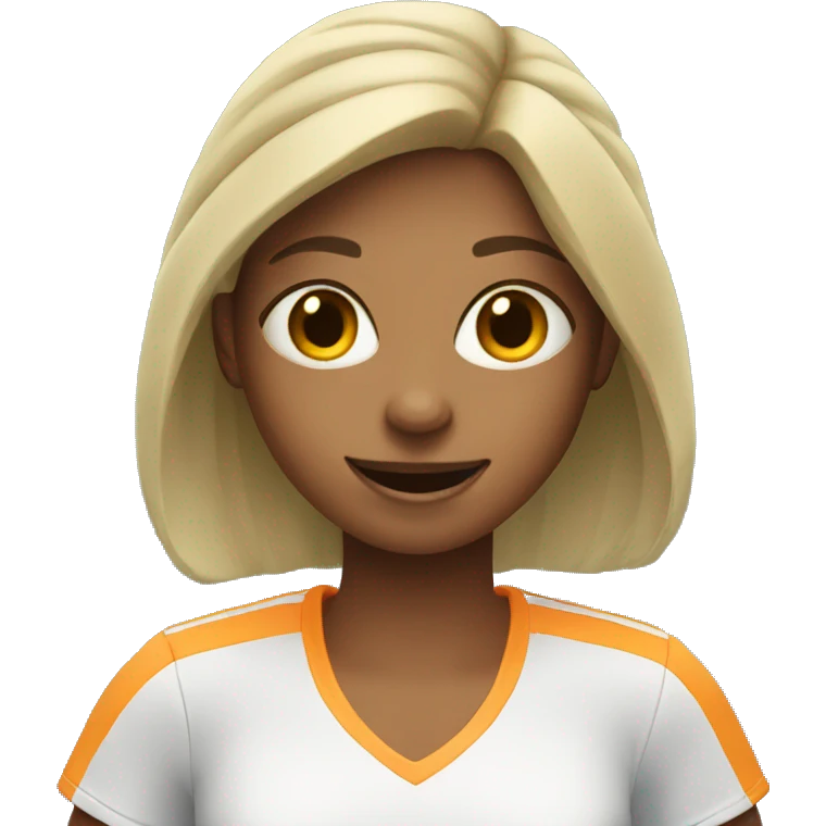 Girl play tennis  emoji