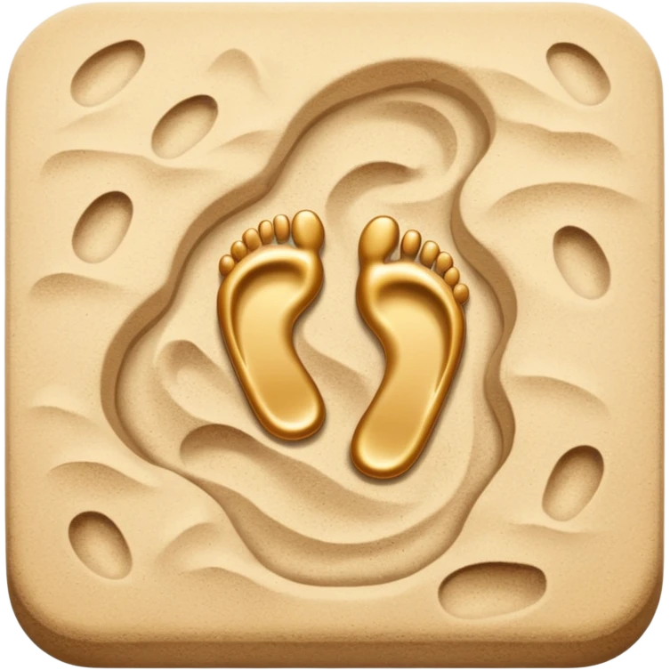 footsteps emoji