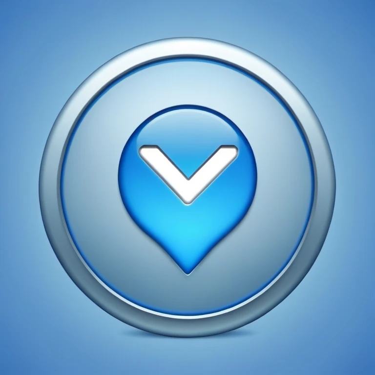 Blue tick emoji