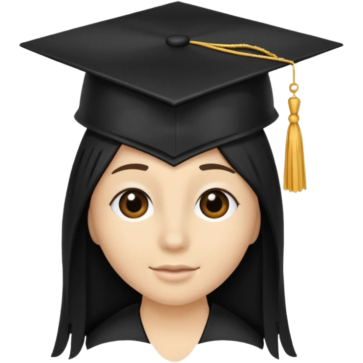 graduation cap skills emoji