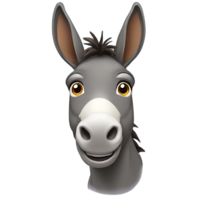 Donkey emoji