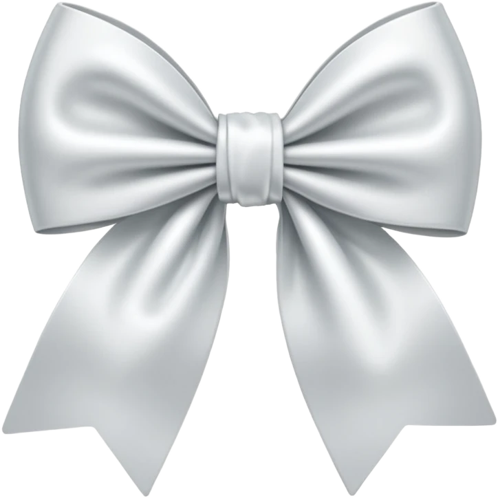 I need white color bow emoji emoji
