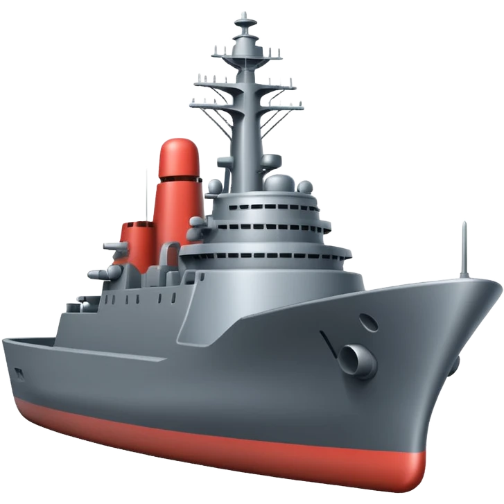 warship  emoji
