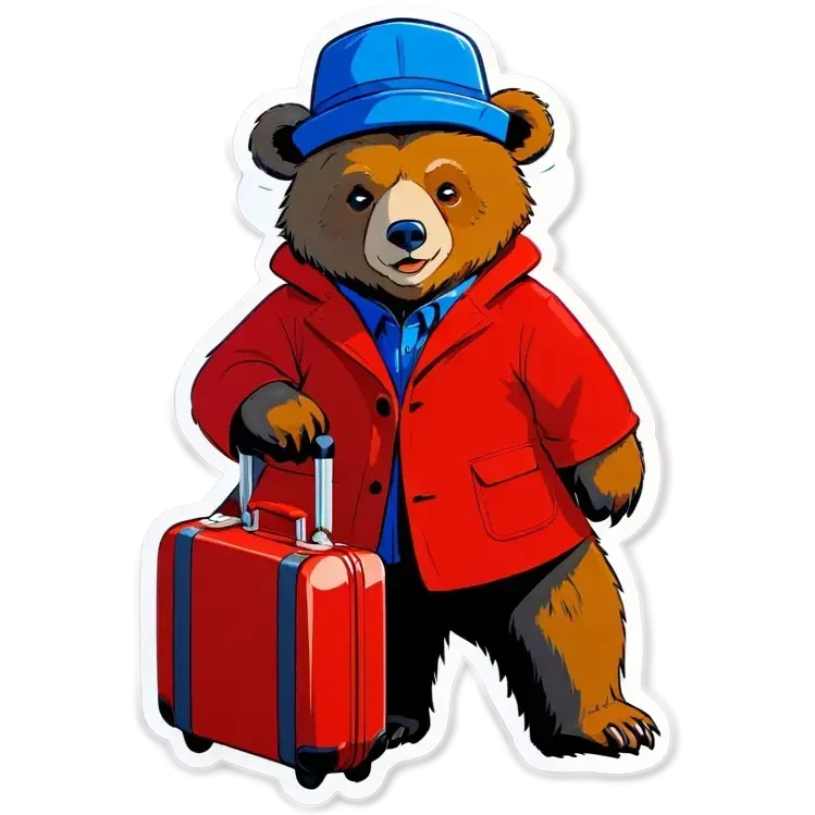 Paddington bear emoji