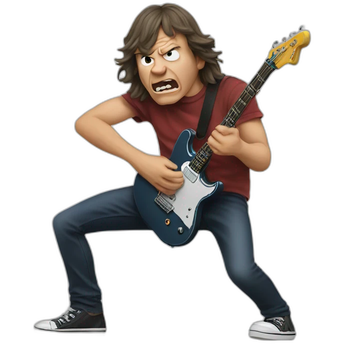 acdc farting emoji