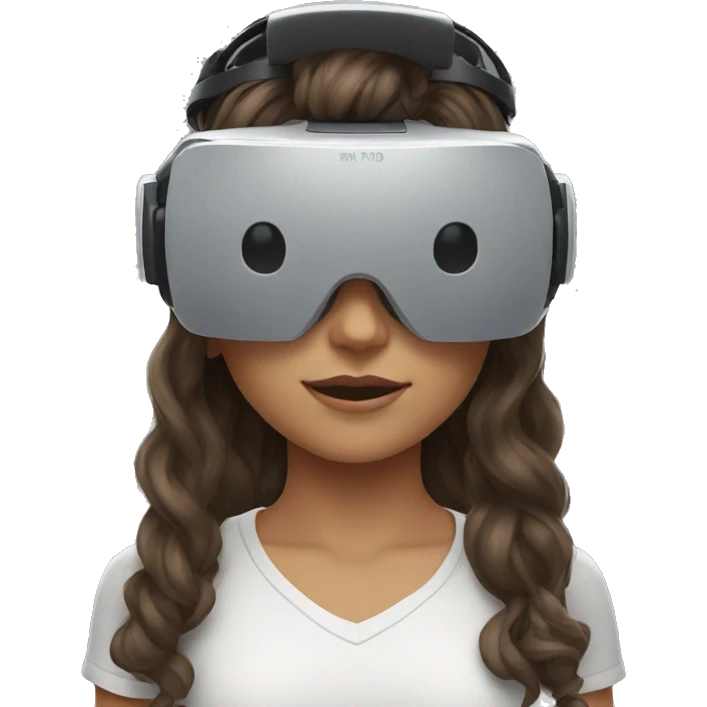 Vr girl emoji