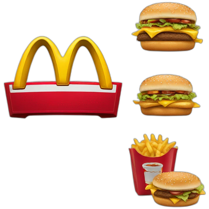 mcdonald's emoji