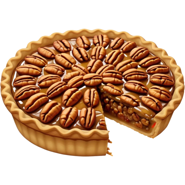Pecan pie emoji