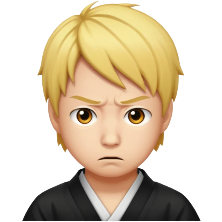 Zenitsu Agatsuma Annoyed emoji