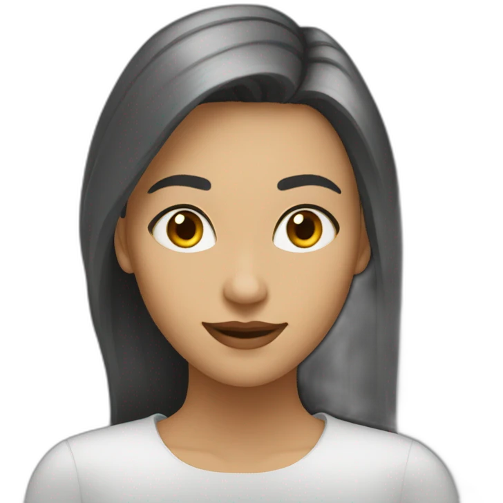 Женщина брюнетка emoji