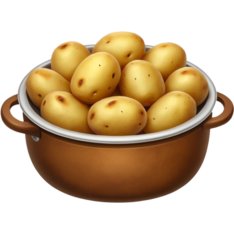 Cooked potatoes  emoji