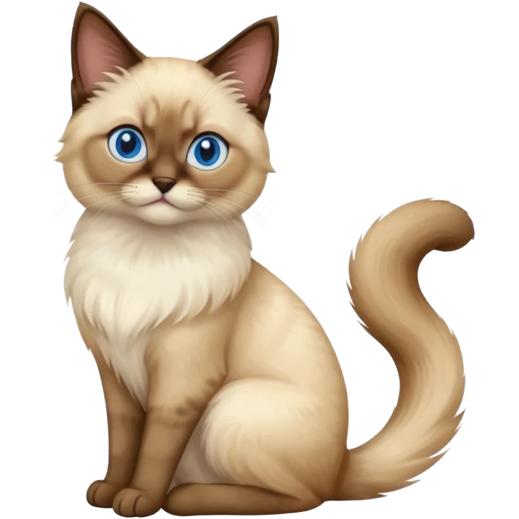 Balinese katze emoji