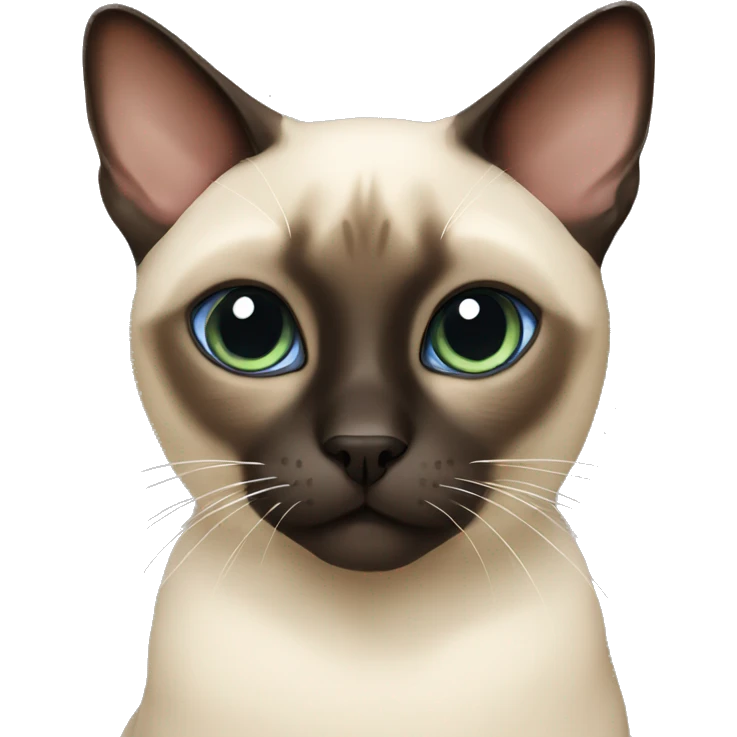 Siamese cat emoji