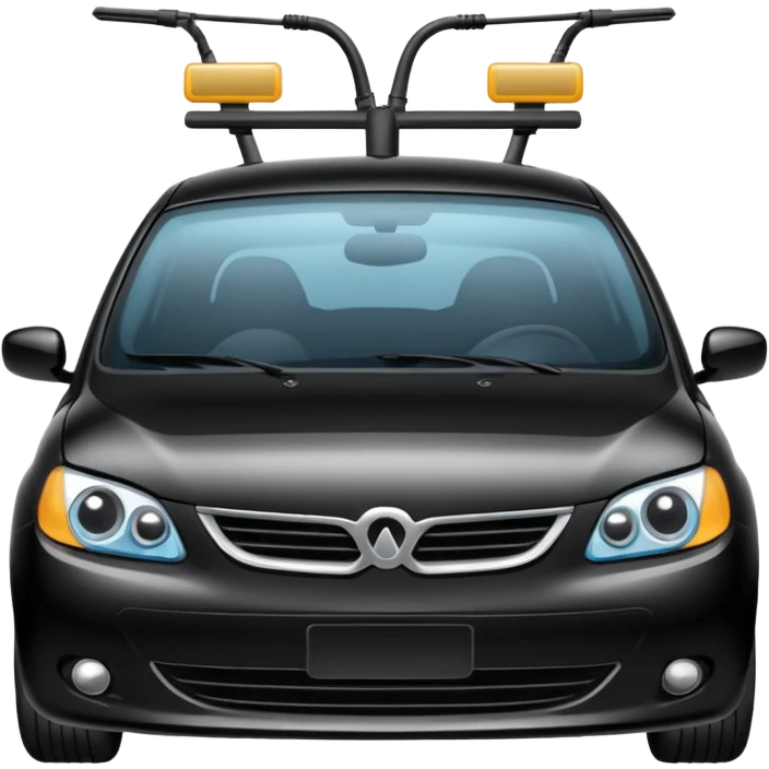front of a car with a windshield wiper emoji