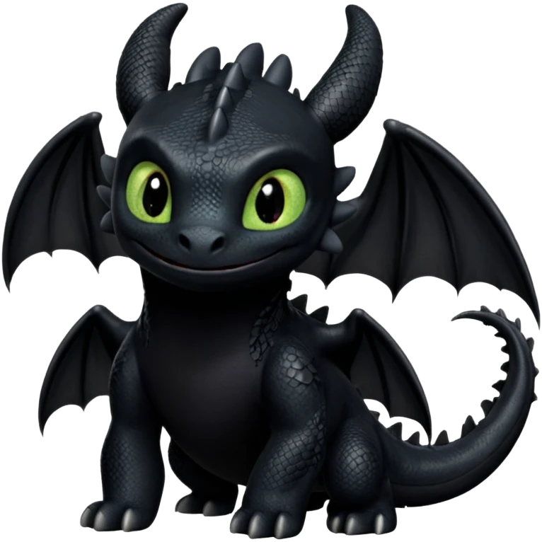 Toothless fro. How tk train your dragon emoji