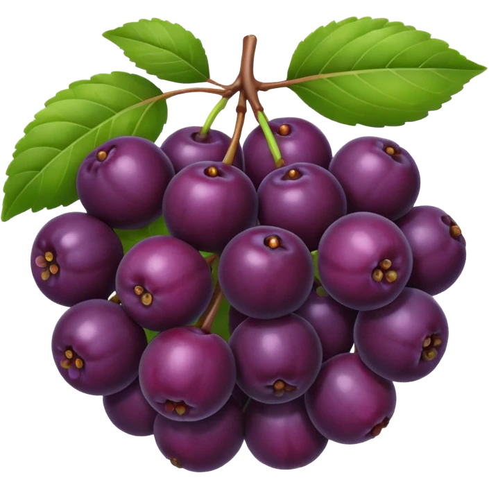aronia berry emoji