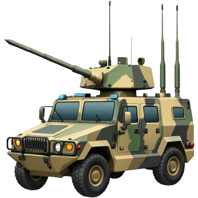 vehicle with electronic warfare equipment emoji