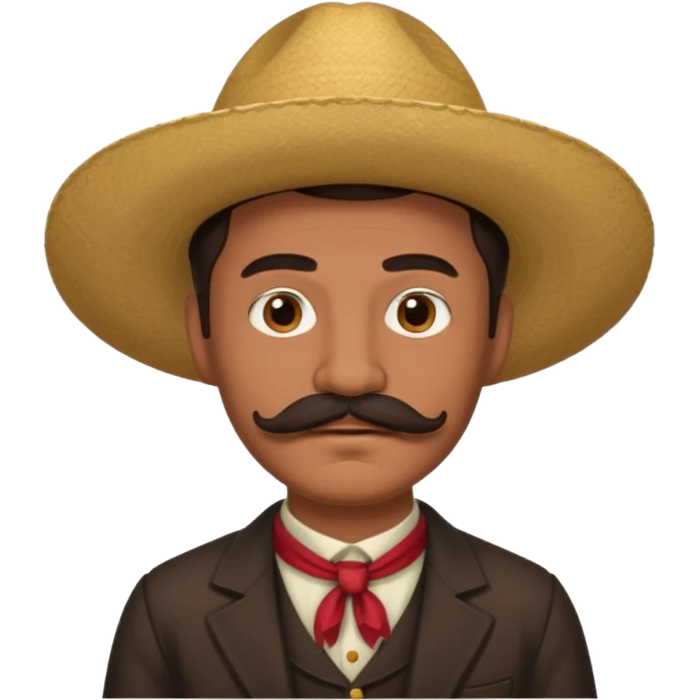 1900's mexican male emoji