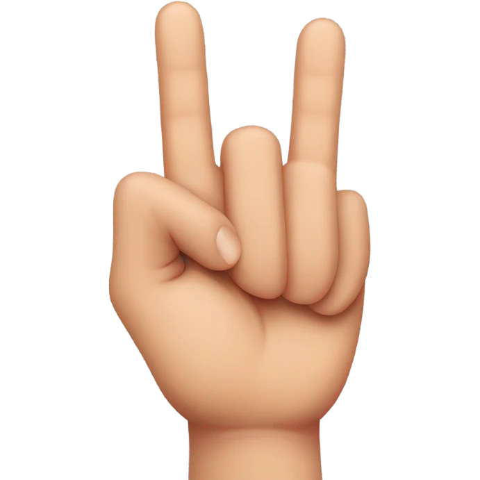 Los Angeles hand sign emoji
