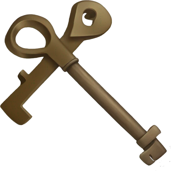 a lockpick emoji