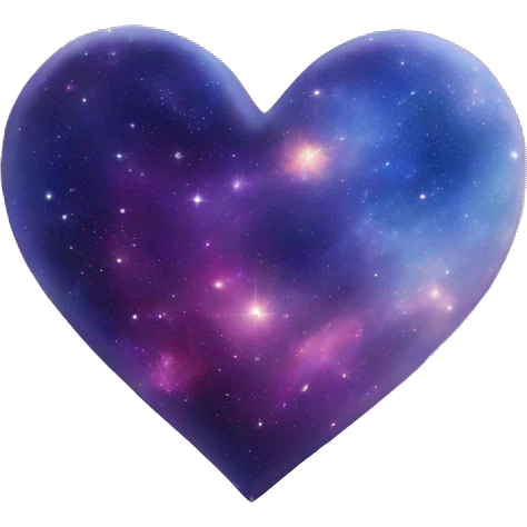 galaxy heart  emoji