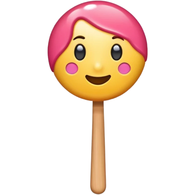 Une sucette emoji