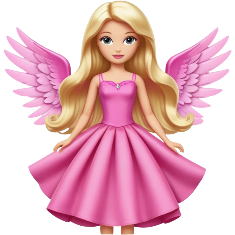 Barbie with wings  emoji