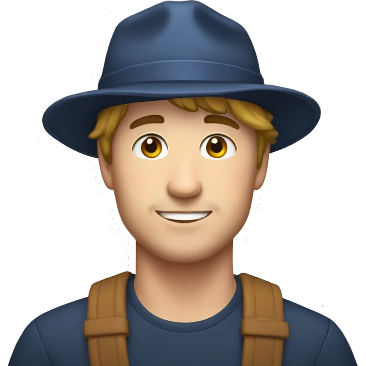 mr beast wearing hat emoji