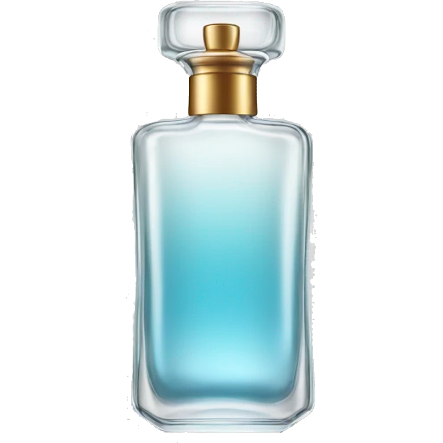 Perfume glass bottle  emoji