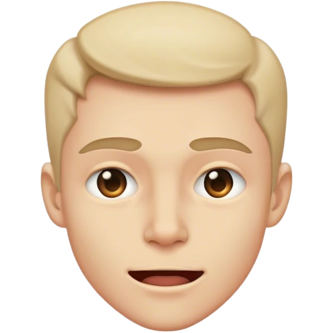 Mewing emoji