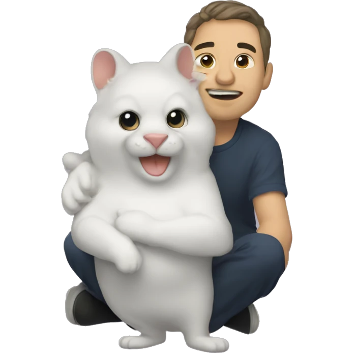 Рыжий мишка emoji
