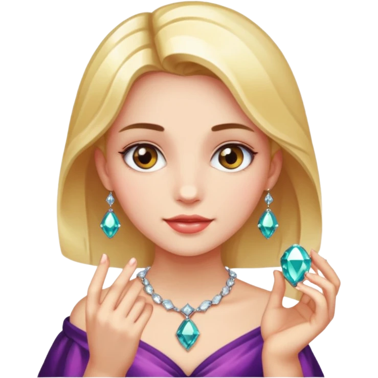 girl carry jewel  emoji