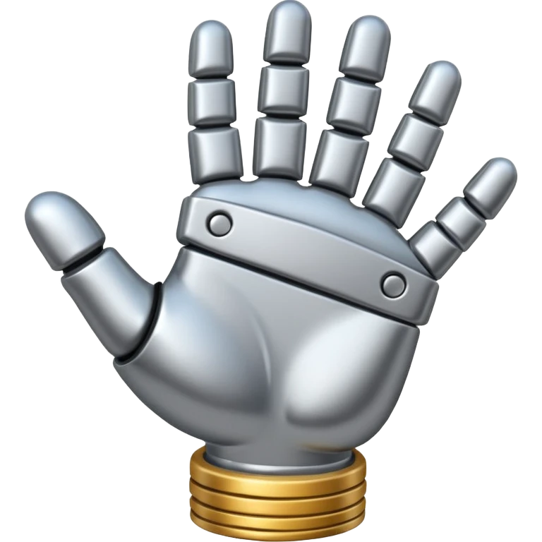 strong metal hand emoji