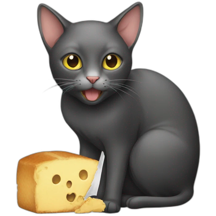 cat eat rat emoji
