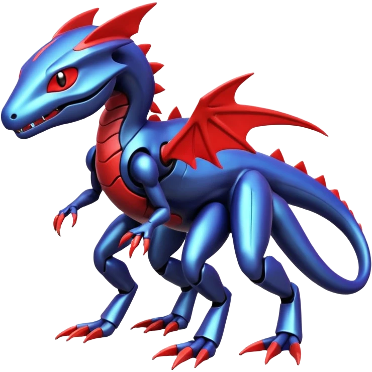 Genesect-Miraidon-Salandit-Fakémon-hybrid-creature (full body)  emoji