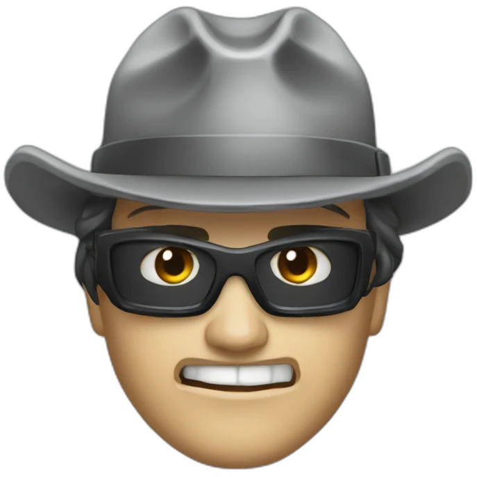 V8V88V8V88 hacker man emoji