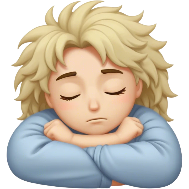 Strong enough but sleepy  emoji
