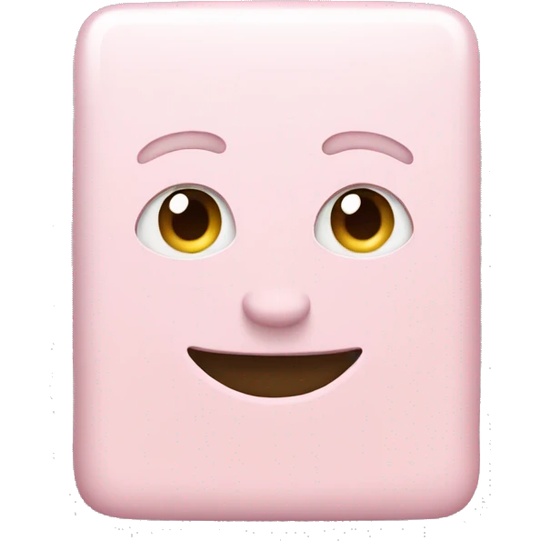 Light pink iPad  emoji