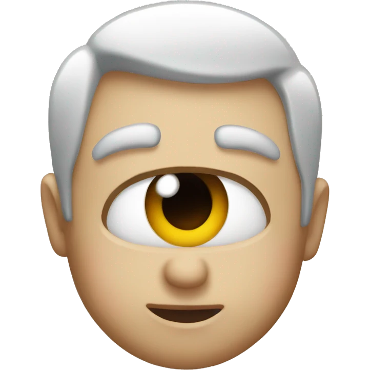 Emoji almost close one eye  emoji