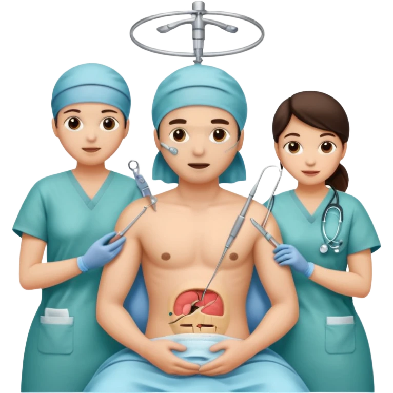 cirurgia por video emoji