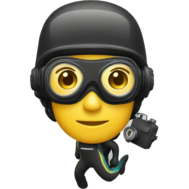 diver on a journey emoji