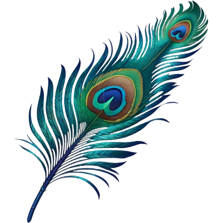 I need the single feather of peacock emoji