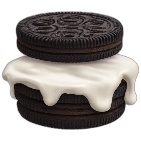 Oreo biscuit emoji