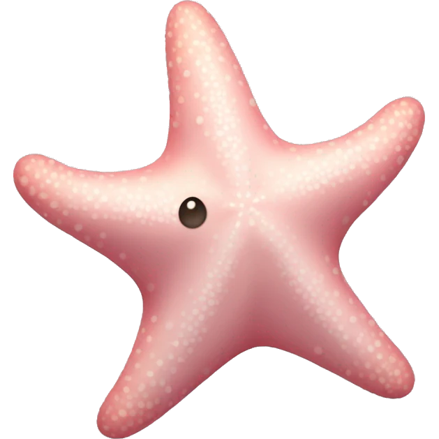pastel pink starfish emoji