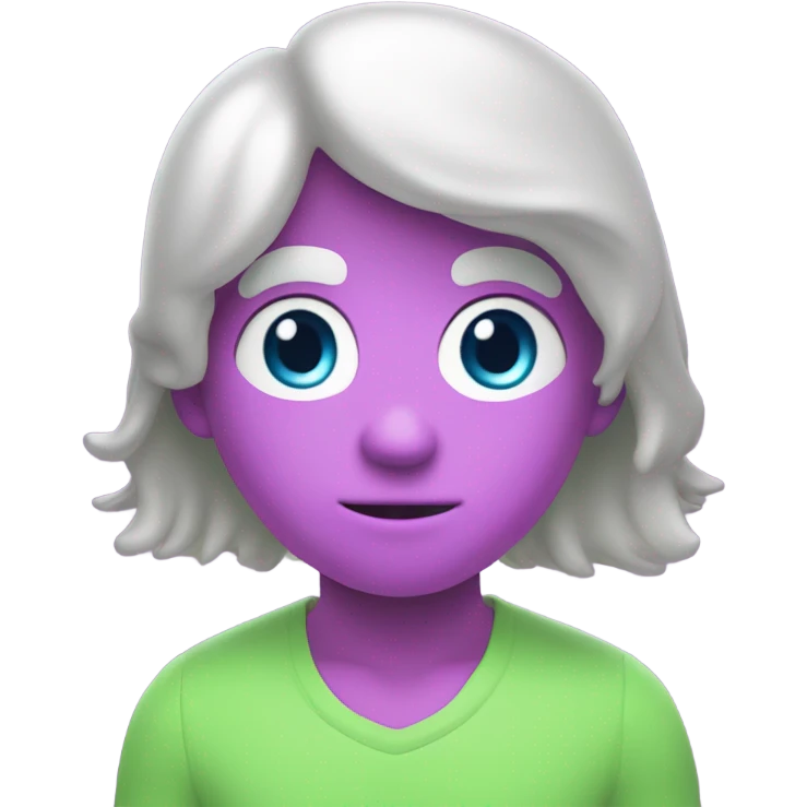 nintendo shy boo, fluorecent lineal colors emoji